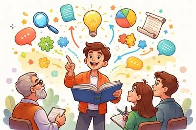 Expound - Explain in detail; present and discuss a theory or idea systematically.