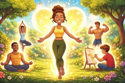 Incarnate - Embodied in human form; represented in a living form. / To embody or represent in a concrete form.