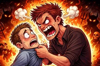Odium - General or widespread hatred or disgust directed toward someone as a result of their actions. (घृणा)
