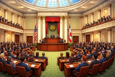 Unicameral - Consisting of a single legislative chamber or house.