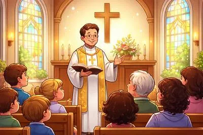 Homily - A sermon or moral talk, especially one giving advice on right conduct.