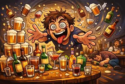 Dipsomania - An uncontrollable craving for alcohol.