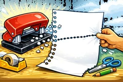 Perforate - Pierce or make a hole in something. (छेद करना)