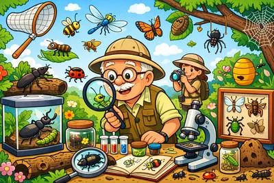 Entomology - The scientific study of insects.