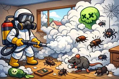 Fumigate - Disinfect or cleanse with the fumes of certain chemicals.