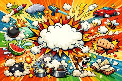 Onomatopoeia - The formation of a word that imitates the natural sound associated with something.