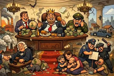 Kakistocracy - Government by the worst, least qualified, or most corrupt people.