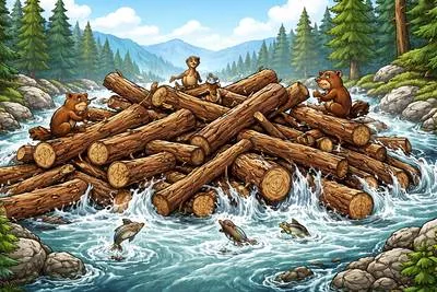 Logjam - A situation in which progress is blocked or stopped.