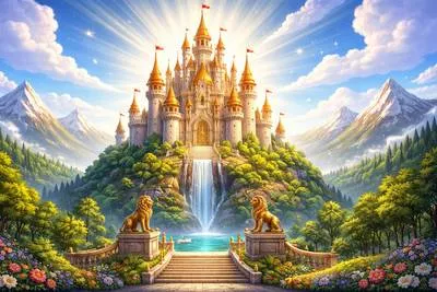 Grandeur - Splendor and magnificence, especially in appearance or style. (भव्यता)
