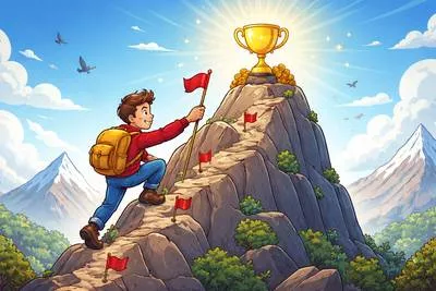Ambition - A strong desire to achieve something great, especially through hard work and determination. (महत्वाकांक्षा)