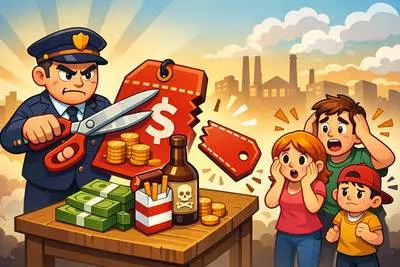 Excise - To cut out or remove something, especially by cutting; also a tax on goods produced within a country. (काटकर निकालना / उत्पाद शुल्क)