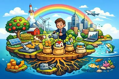 Diversify - Make or become more varied or different. (विविध बनाना)