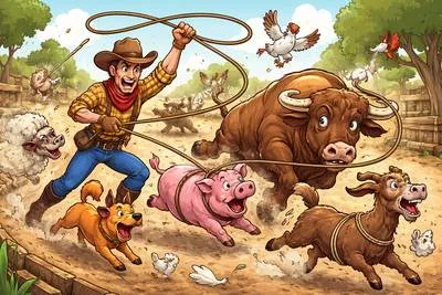 Wrangle - Argue angrily or noisily over something.