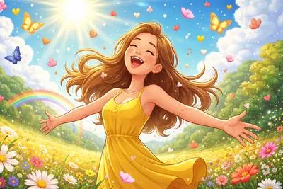 Rapturous - Feeling or showing great happiness, delight, or enthusiasm.