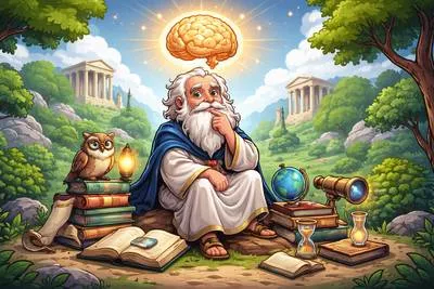 Sapient - Wise, or attempting to appear wise.
