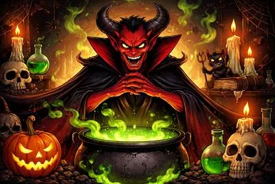 Fiendish - Extremely cruel, wicked, or unpleasant. (क्रूर / दुष्ट / पाशविक)