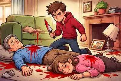 Parricide - The act of killing one’s father, mother, or another close relative.