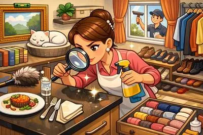 Fastidiousness - Excessive attention to detail; the quality of being very careful, precise, and hard to please. (अत्यधिक सावधानी और बारीकी पर ध्यान देने की प्रवृत्ति)