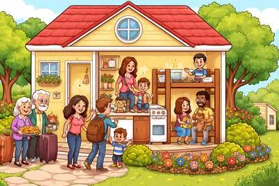Accommodate - Provide space or room for; adjust or adapt to suit someone or something.