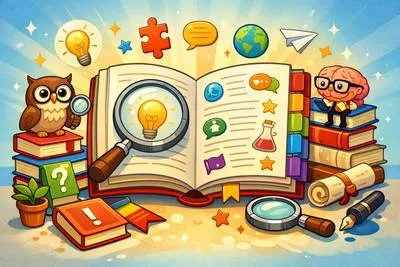 Glossary - A list of difficult or special words with their meanings, usually found at the end of a book. (शब्दावली / कठिन शब्दों की सूची)