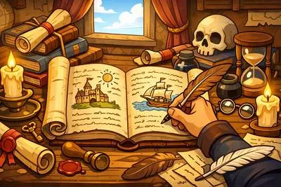Manuscript - A handwritten or typed document, especially an author's original text before publication.