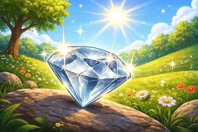Glint - A small flash or brief shine of light; to shine with a quick small flash. (हल्की चमक / क्षणिक झिलमिलाहट)