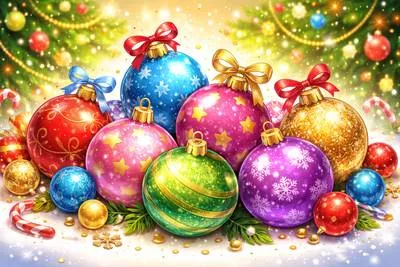 Bauble - A small, showy, and usually inexpensive ornament or trinket.