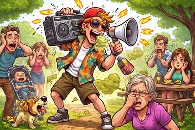 Obnoxious - Extremely unpleasant, offensive, or annoying in behavior or character.