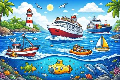 Maritime - Connected with the sea, especially in relation to shipping, navigation, or coastal affairs.