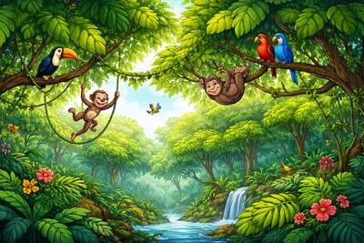 Canopy - A covering fixed over something, especially a decorative cloth cover or the leafy upper layer of trees in a forest.