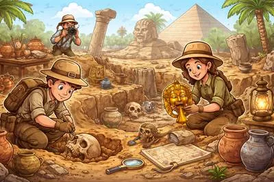 Archaeology - The study of human history and prehistory through the excavation and analysis of artifacts, structures, and other physical remains.