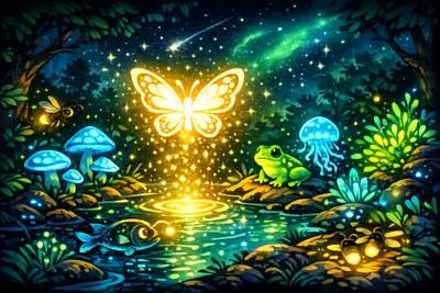 Luminescence - The emission of light by a substance without heat. (ऊष्मा के बिना प्रकाश का उत्सर्जन)