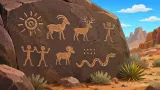 Today’s word - petroglyph