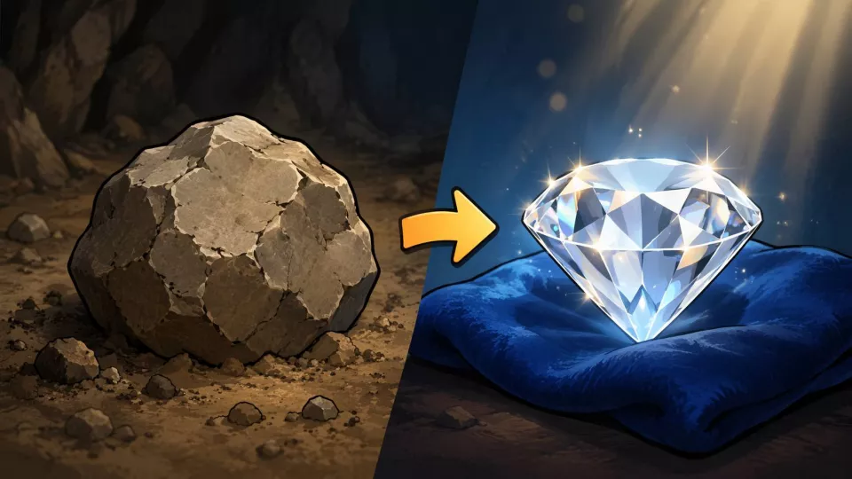 Today’s word - diamond in the rough