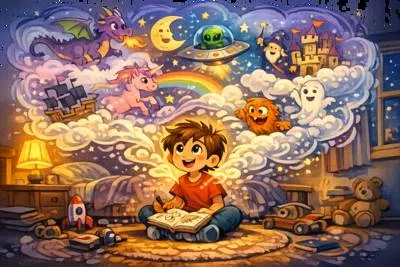 Figment - Something that is invented or imagined and not real.