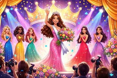 Pageantry - Elaborate and impressive display, especially in ceremonies, parades, or public events.