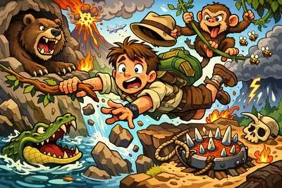 Misadventure - An unfortunate or badly planned incident, especially one involving risk or mistake.
