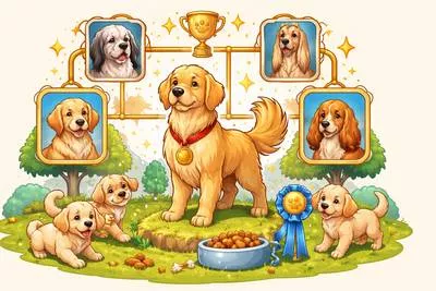 Pedigree - The recorded ancestry, lineage, or background of a person, family, or animal, especially when it is notable or pure.