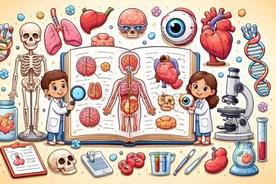 Anatomy - The study of the structure of the body and its parts.