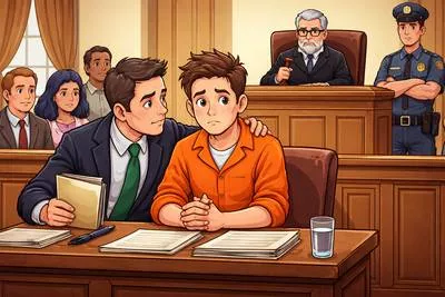 Defendant - A person who is accused or sued in a court of law.