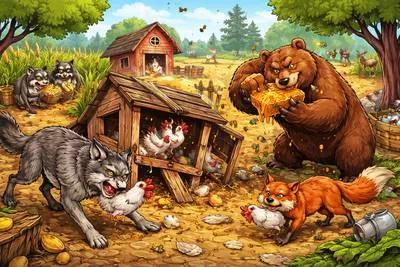 Depredation - Plundering, ravaging, or causing destruction, especially in a violent or predatory way.
