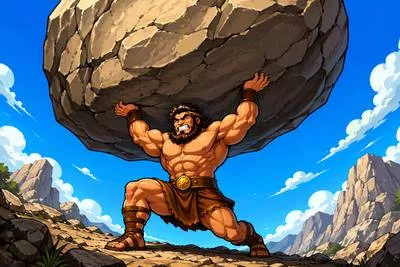 Herculean - Requiring great strength, effort, or difficulty; extremely challenging. (अत्यंत कठिन; बहुत अधिक शक्ति या परिश्रम की आवश्यकता वाला)