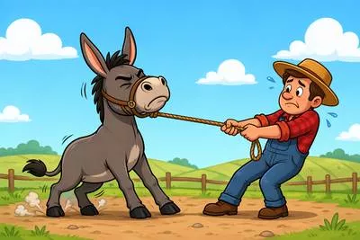 Stubborn - Having a strong determination not to change one’s attitude, opinion, or action despite persuasion or difficulty. (जिद्दी, हठी)