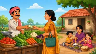 Livelihood - A means of earning money in order to live. (जीविका)