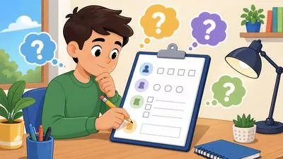 Questionnaire - A written set of questions used to collect information from people. (प्रश्नावली)