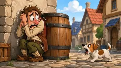 Poltroon - A person who is extremely cowardly or lacks courage.