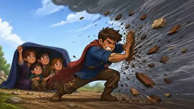 Brunt - The main force, impact, or burden of something unpleasant.