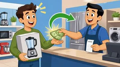Rebate - A partial refund or reduction in the amount paid or owed.