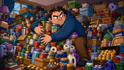 Hoard - To collect and store a large amount of something, often secretly or unnecessarily.