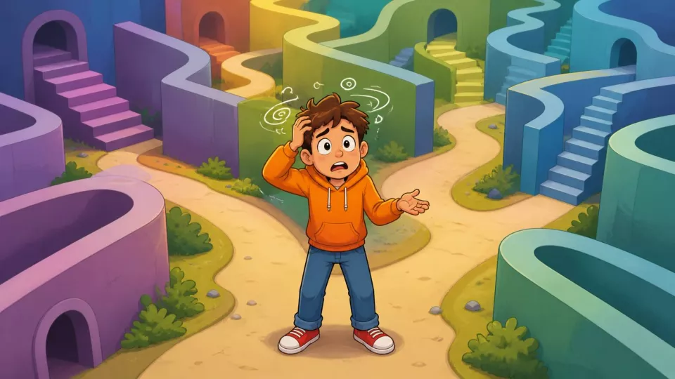 Today’s word - disorientation